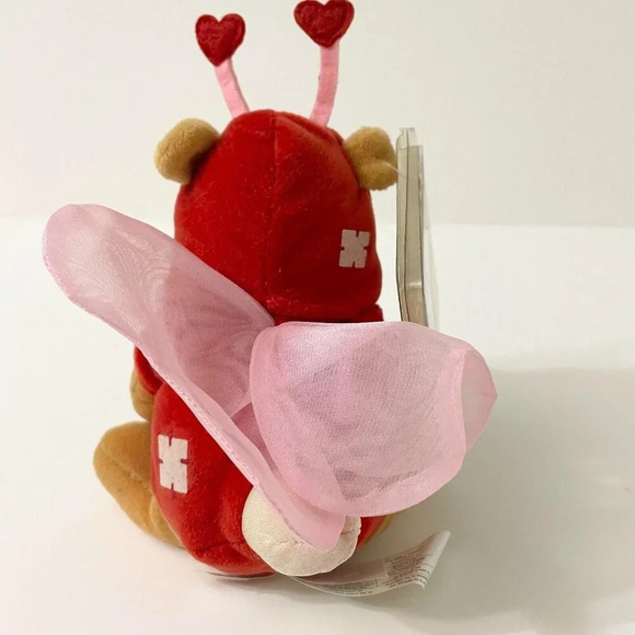 Disney Firefly Love Bug Winnie the Pooh Mini Bean Bag 8 Inch Plush - Picture 6 of 15